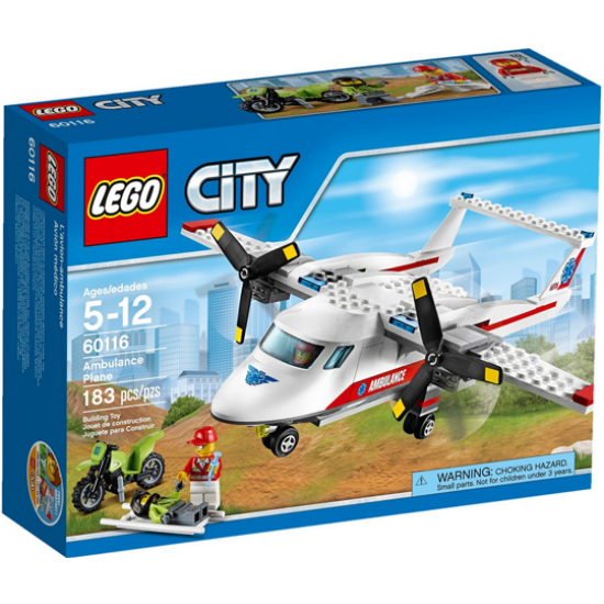 LEGO CITY Ambulance Plane 2016